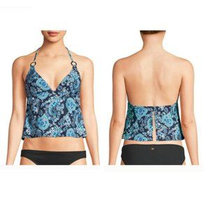 MICHAEL Michael Kors Paisley Tankini Swim Top